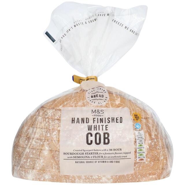 M&S Hand Finished White Cob