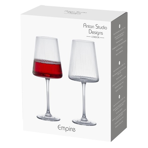 Anton Studio Designs Empire Wine Glasses thumbnail 3