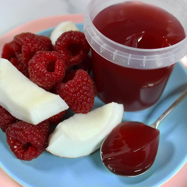 Wibble Raspberry & Coconut Jelly Pot thumbnail 3