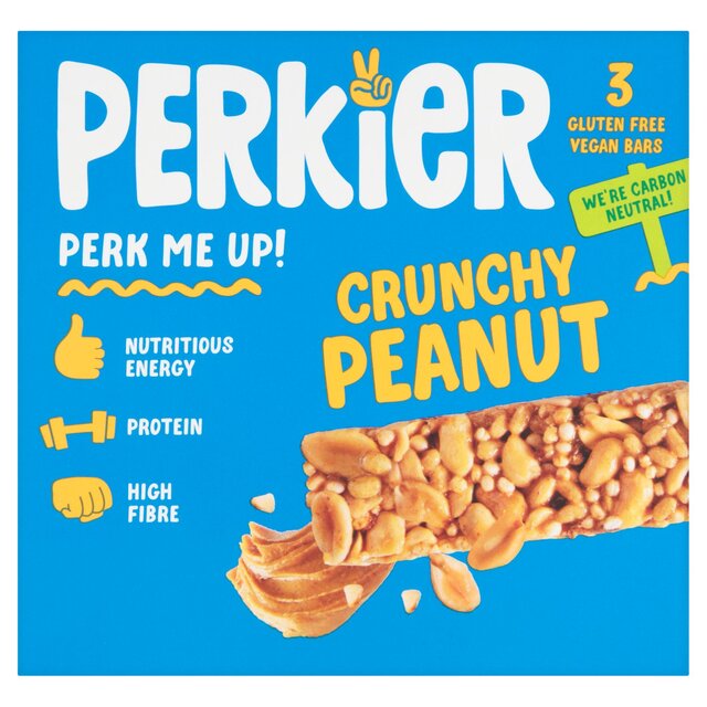 Perkier Crunchy Peanut Protein bars thumbnail 3