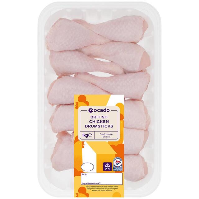 Ocado British Chicken Drumsticks thumbnail 2