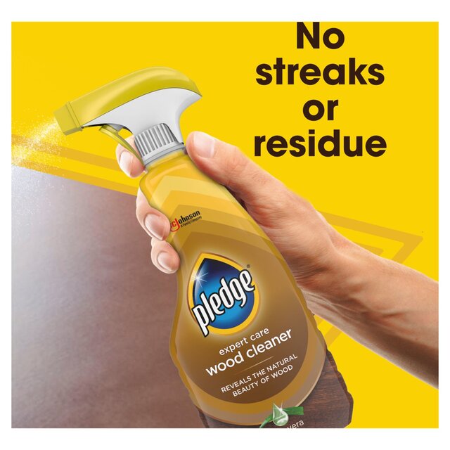 Pledge Expert Care Wood Cleaner Spray Aloe Vera thumbnail 4