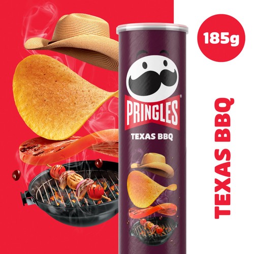 Pringles Texas BBQ Sauce Flavour Sharing Crisps thumbnail 2
