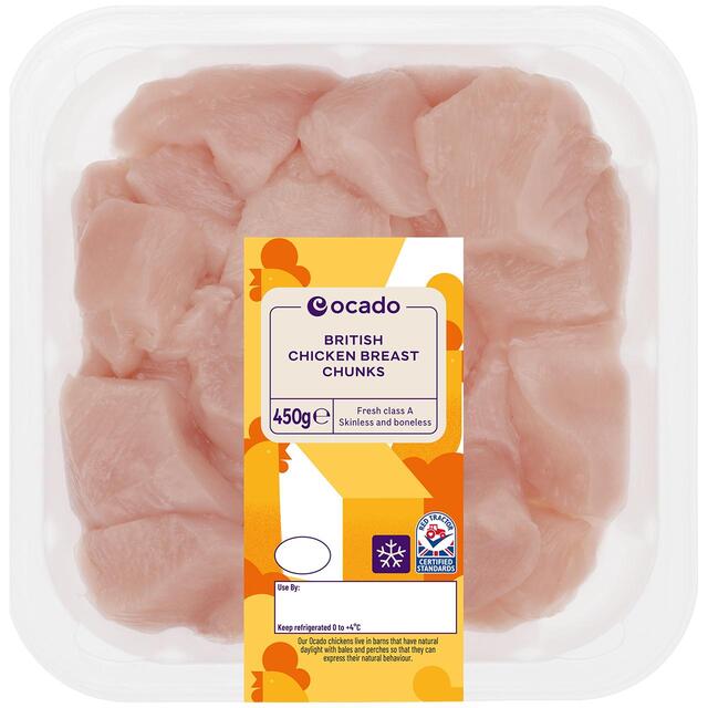 Ocado British Chicken Breast Chunks thumbnail 2