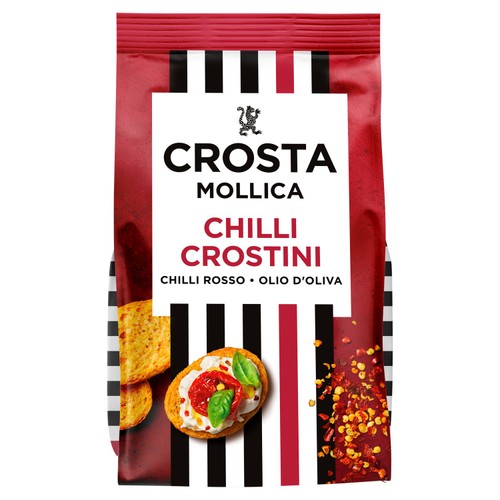 Crosta & Mollica Chilli Crostini Toasted Bread