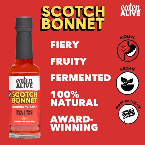 Eaten Alive Scotch Bonnet Fermented Hot Sauce thumbnail 5