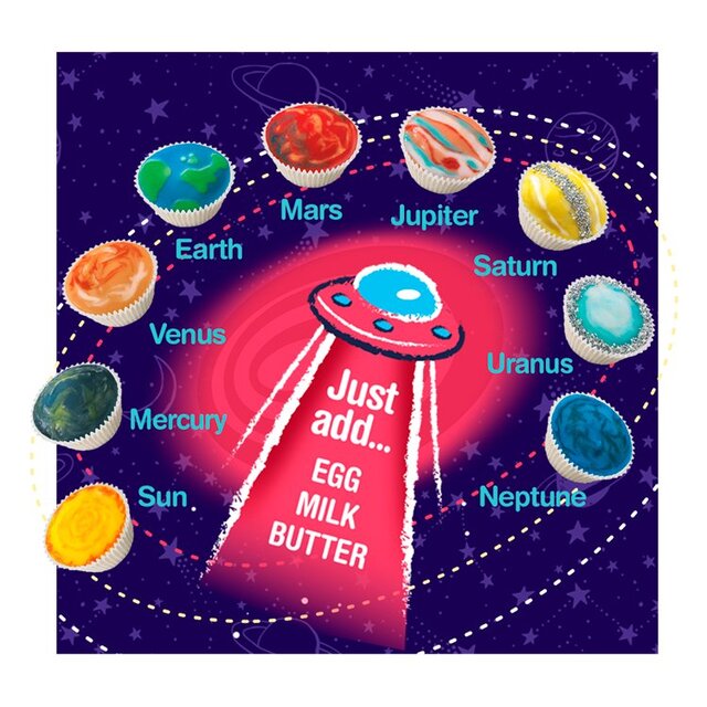 Dr.Oetker Spectacular! Science Create Your Own Solar System Cupcake Mix thumbnail 4