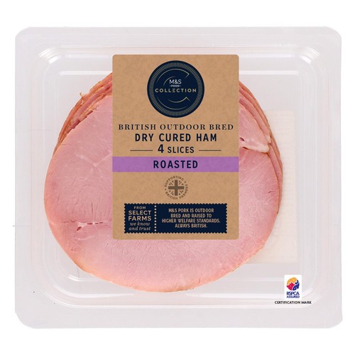M&S Outdoor Bred Dry Cured Roast Ham