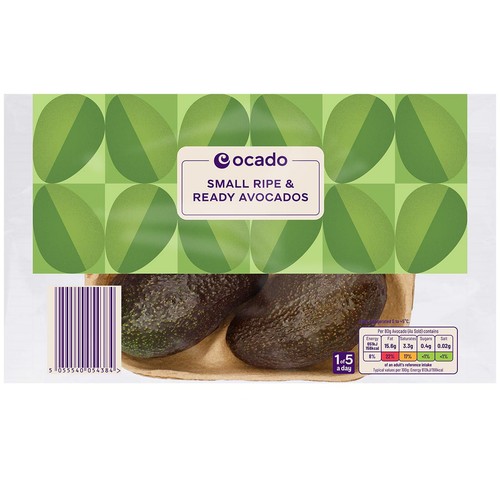 Ocado Small Ripe & Ready Hass Avocados thumbnail 2