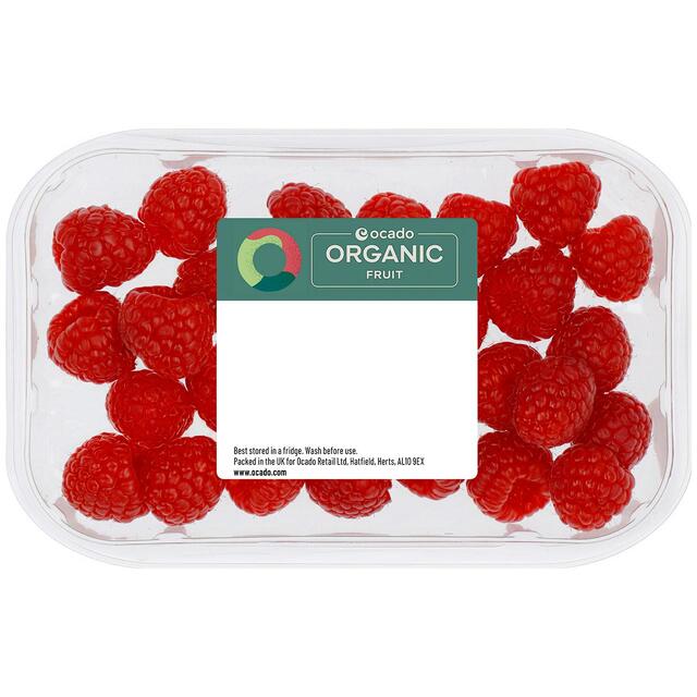 Ocado Organic Raspberries thumbnail 2