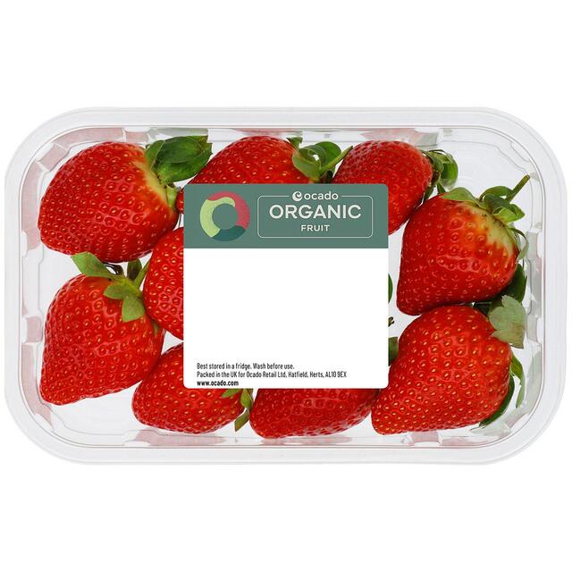 Ocado Organic Strawberries thumbnail 2