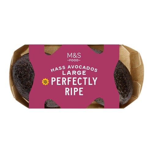 M&S Perfectly Ripe Large Hass Avocados