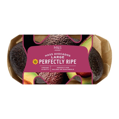 M&S Perfectly Ripe Large Hass Avocados thumbnail 2