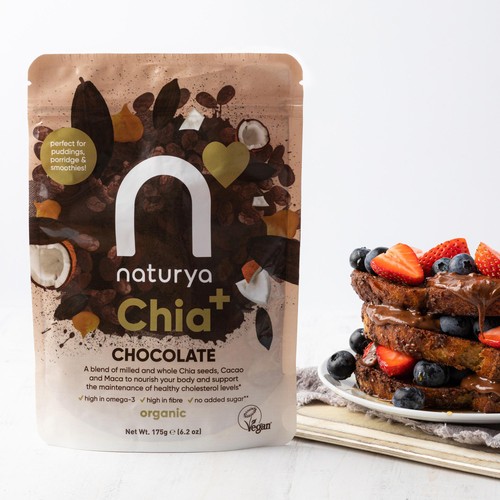 Naturya Organic Chocolate Chia+ Pudding thumbnail 4