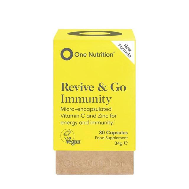 One Nutrition Revive & Go Immunity Capsules