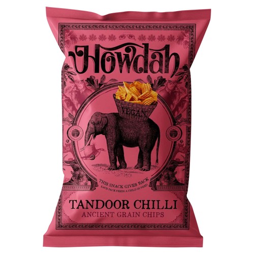 Howdah  Ancient Grain Chips - Tandoor Chili