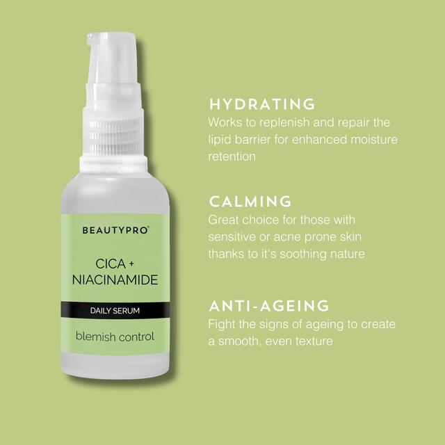 BeautyPro CICA + NIACINAMIDE 2% Blemish Control Daily Serum thumbnail 7