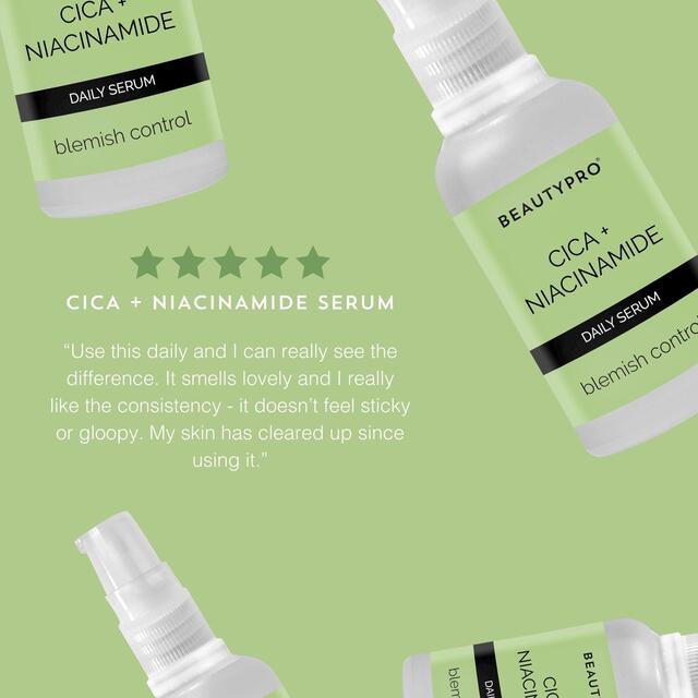 BeautyPro CICA + NIACINAMIDE 2% Blemish Control Daily Serum thumbnail 9