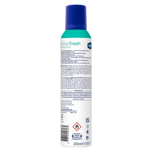 Vaseline Active Fresh Spray Anti-Perspirant Deodorant thumbnail 3