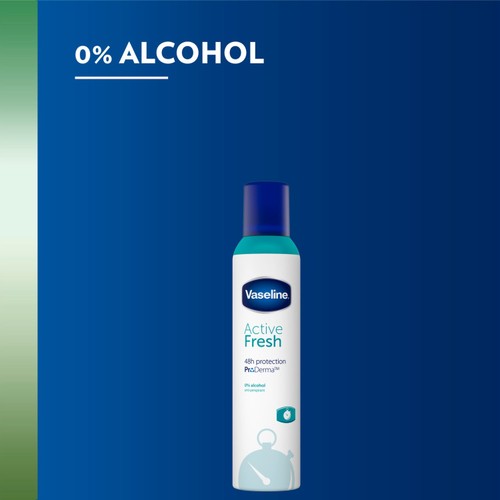 Vaseline Active Fresh Spray Anti-Perspirant Deodorant thumbnail 6