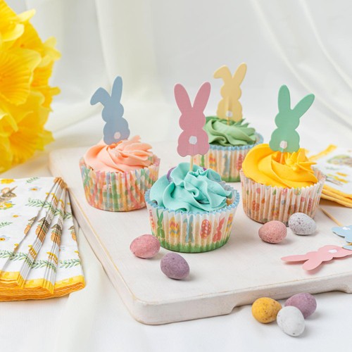 Easter Bunny Cupcake Toppers thumbnail 5