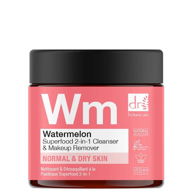Dr Botanicals Apothecary Watermelon Superfood 2in1 Cleanser&Makeup Remover