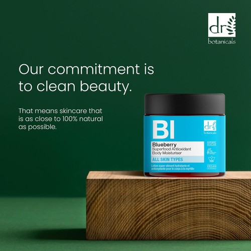 Dr Botanicals Apothecary Blueberry Superfood Antioxidant Body Moisturiser thumbnail 5