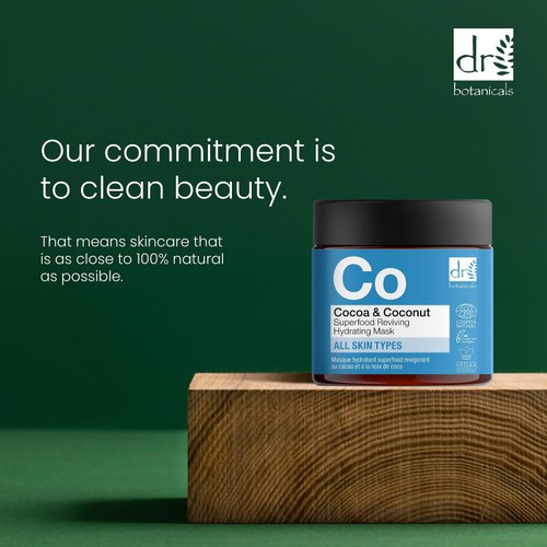 Dr Botanicals Apothecary Cocoa & Coconut Superfood Reviving Hydrating Mask thumbnail 3