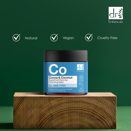 Dr Botanicals Apothecary Cocoa & Coconut Superfood Reviving Hydrating Mask thumbnail 5