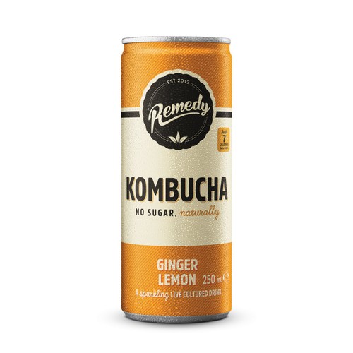 Remedy Kombucha Ginger Lemon Multipack thumbnail 2