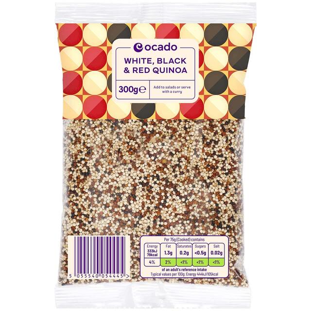 Ocado White, Black & Red Quinoa thumbnail 2