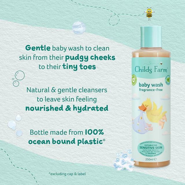 Childs Farm Baby Unfragranced Body Wash thumbnail 4