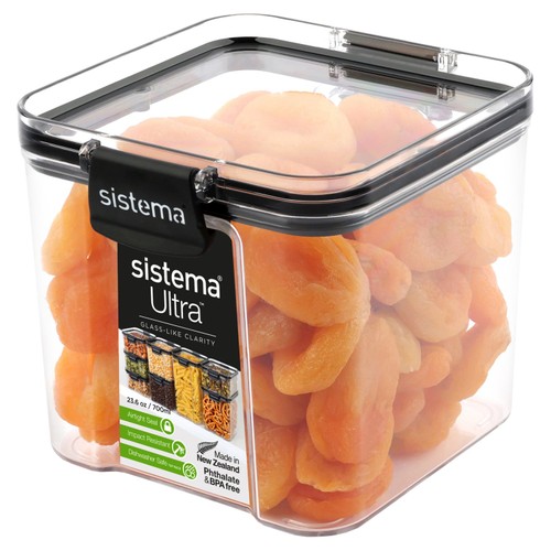 Sistema Ultra Tritan Square Food Storage Container 700ml Airtight thumbnail 2