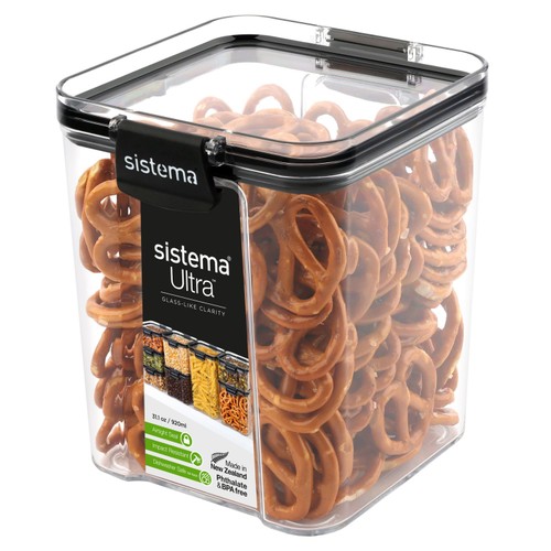 Sistema Klip It 920ml Rectangular Food Storage Container Airtight thumbnail 2