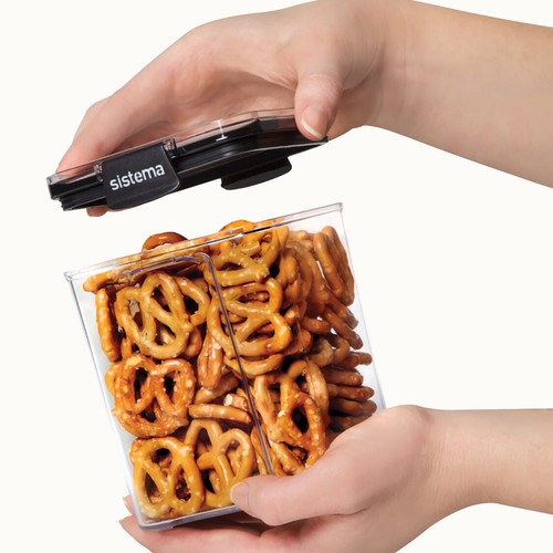 Sistema Klip It 920ml Rectangular Food Storage Container Airtight thumbnail 3