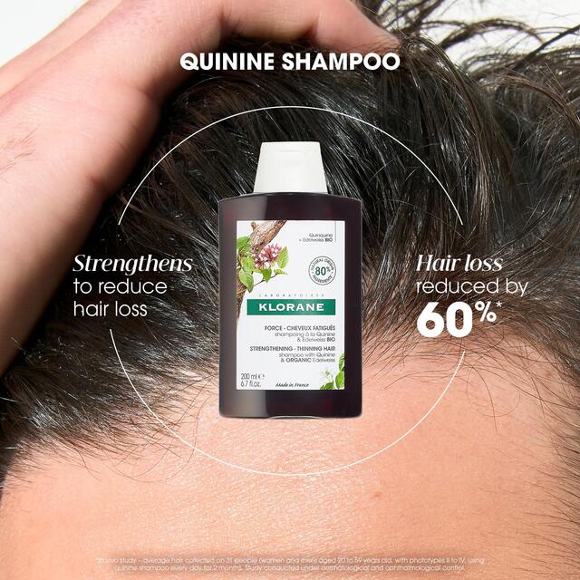 Klorane Shampoo with Quinine and Organic Edelweiss for Thinning Hair thumbnail 6