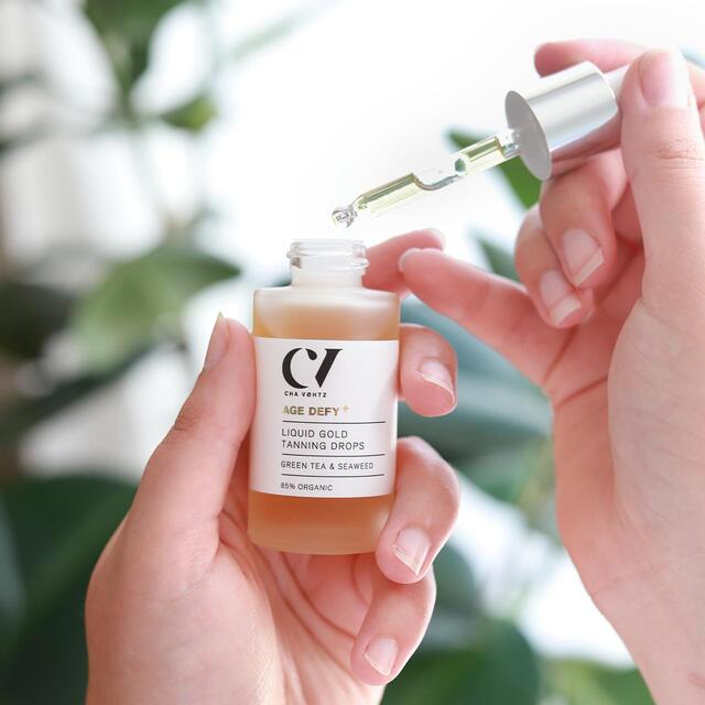 Green People Age Defy+ Liquid Gold Tanning Drops thumbnail 3