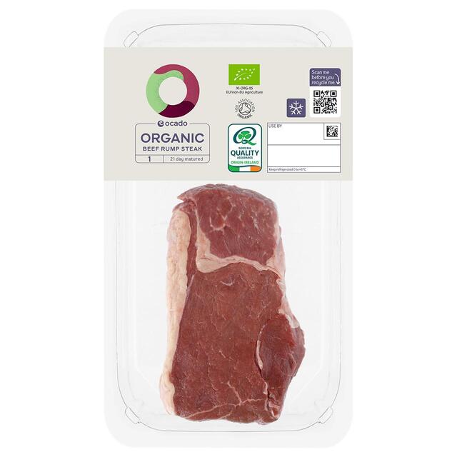 Ocado Organic 1 Beef Rump Steak thumbnail 2