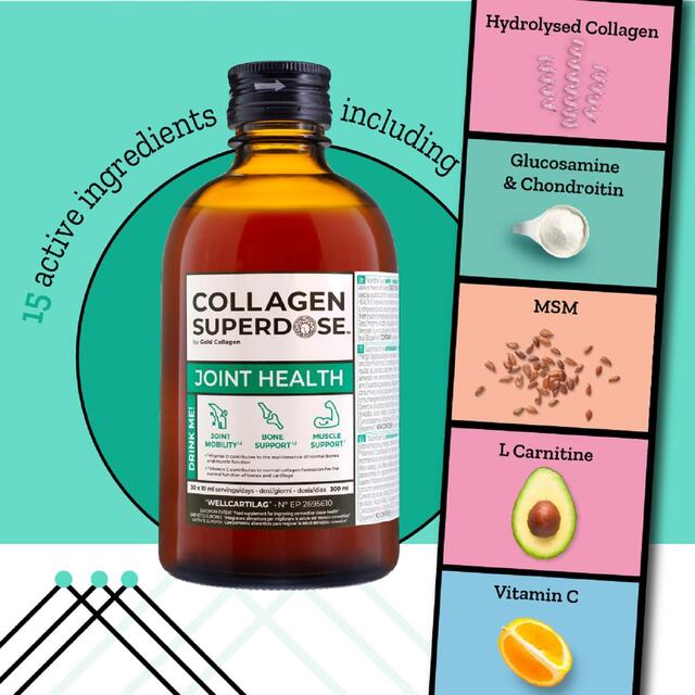 Collagen Superdose by Gold Collagen Joint Health 30 day thumbnail 5