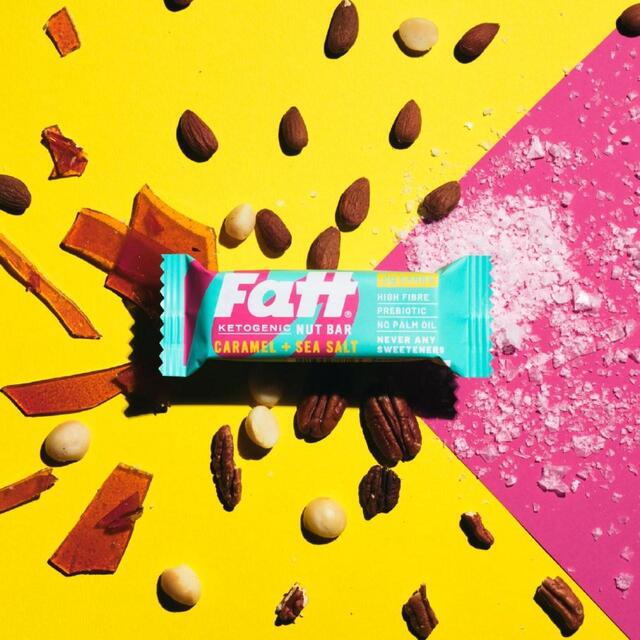 Fatt Caramel & Sea Salt Ketogenic Nut Bar thumbnail 2