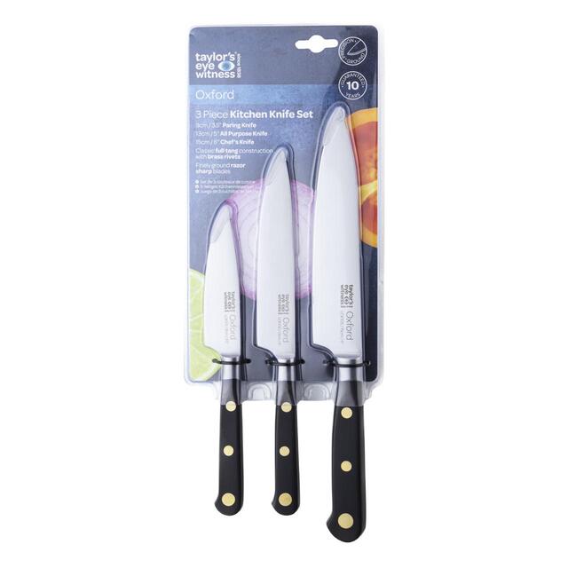 3 Piece Kitchen Knife Set thumbnail 2