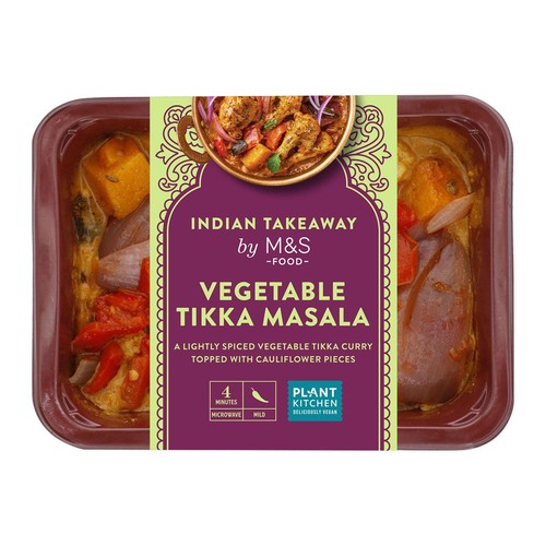 M&S Plant Kitchen Vegetable Tikka Masala Curry