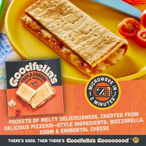Goodfella's 2 Triple Cheese Pizza Pockets thumbnail 5