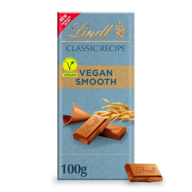 Lindt Classic Recipe Vegan Smooth Chocolate Bar