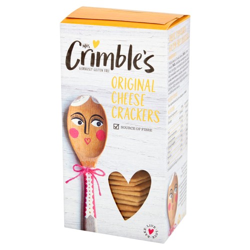 Mrs Crimble's Gluten Free Cheese Crackers thumbnail 3