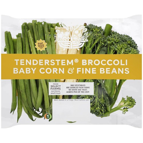 M&S Tenderstem Broccoli, Babycorn & Fine Bean Mix