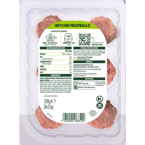 Beyond Meat Plant Based Meatballs thumbnail 2