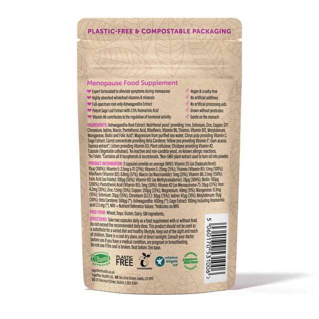 Together Health Menopause Supplement, Vitamins and Herbals thumbnail 2