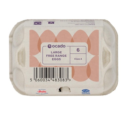 Ocado Large Free Range Eggs thumbnail 2