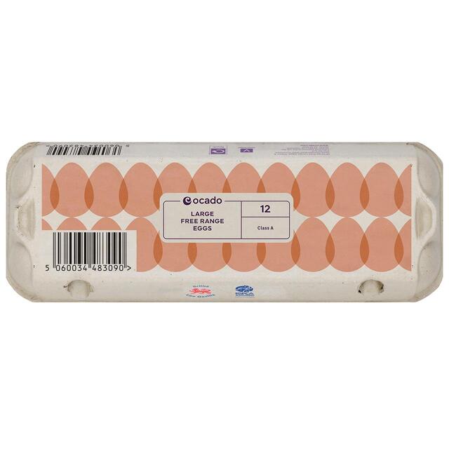 Ocado Large Free Range Eggs thumbnail 2